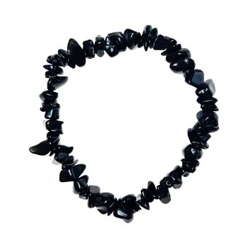 Bracelet Obsidienne - Baroque 19cm 2