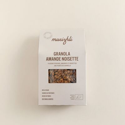 Almond hazelnut granola