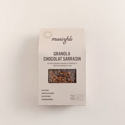 Granola al cioccolato di grano saraceno