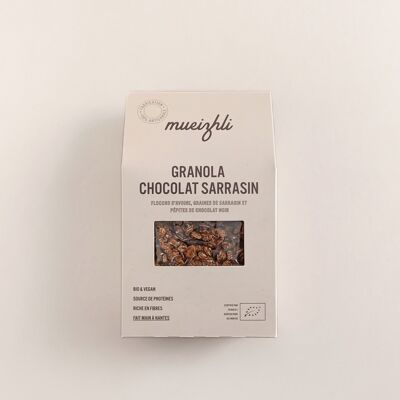 Granola de chocolate de trigo sarraceno