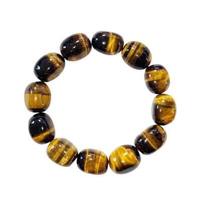 Tiger Eye Bracelet - Nugget Stones