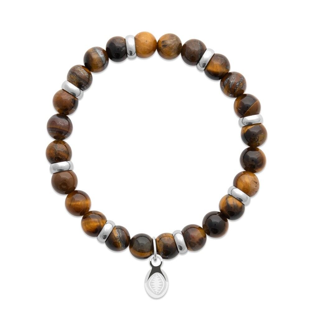 Tiger's Eye Bracelet and "For Him" Rings