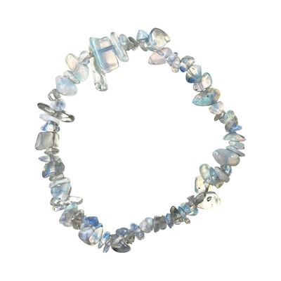Bracelet Opale synthétique - Baroque 19cm