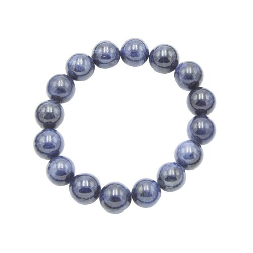 Bracelet Saphir - Pierres boules 12mm - 18 - FA