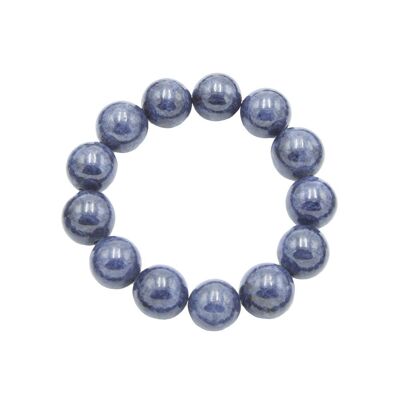 Bracelet Saphir - Pierres boules 14mm - 18 - FA