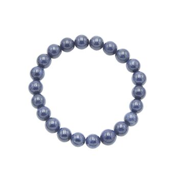 Bracelet Saphir - Pierres boules 8mm - 18 - SF 1