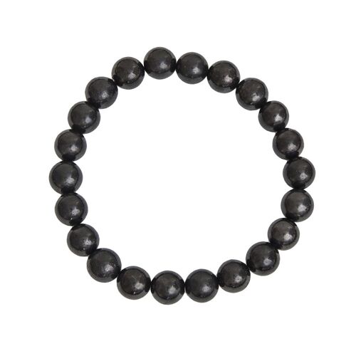 Bracelet Shungite - Pierres boules 8mm - 18 - FO