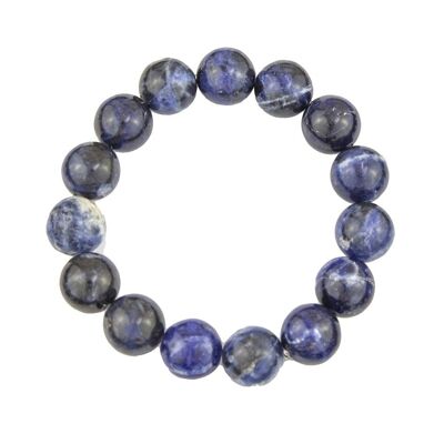 Sodalite bracelet - 12mm ball stones - 18 - FO