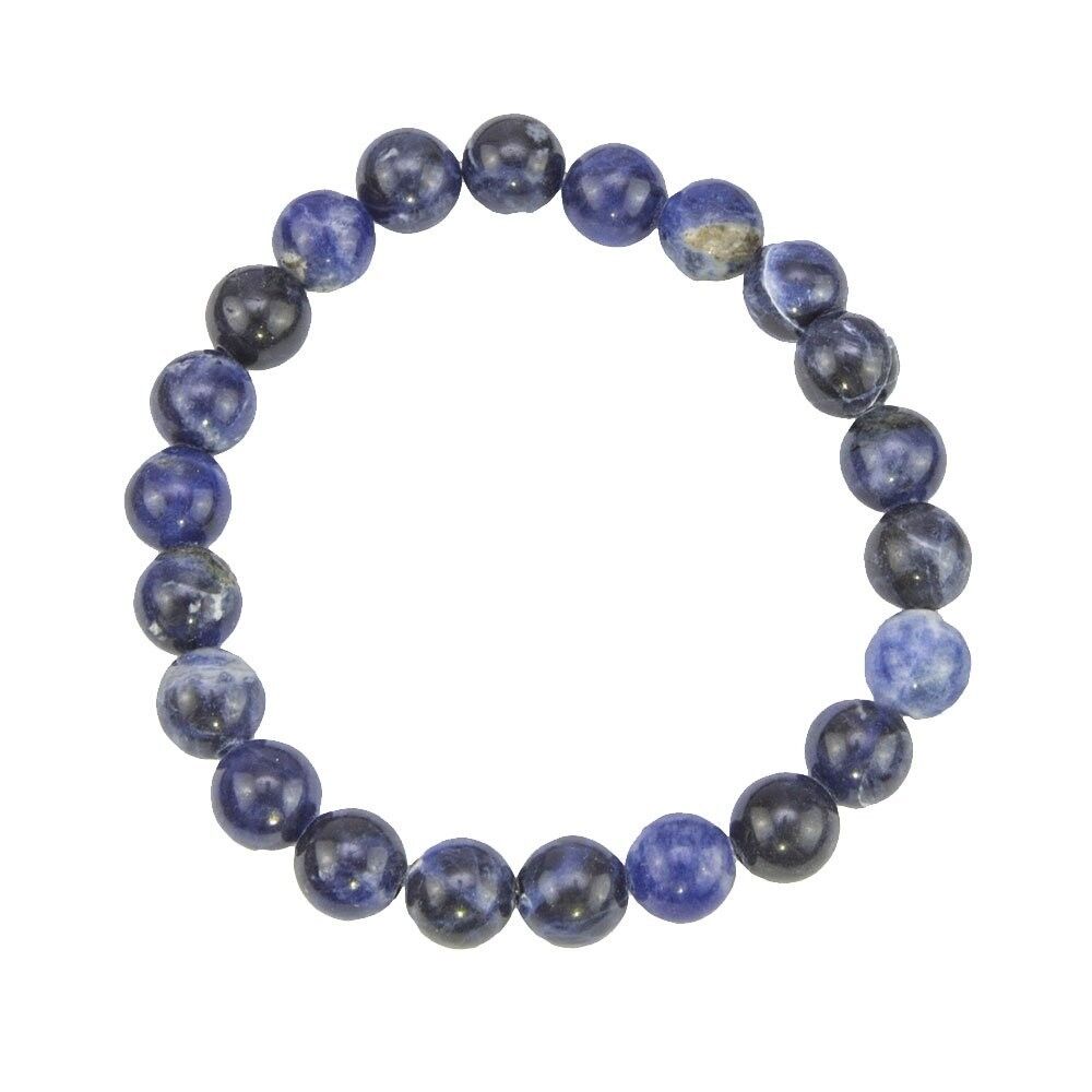 Bracciale Sodalite - Pietre a sfera 8mm - 22 - SF