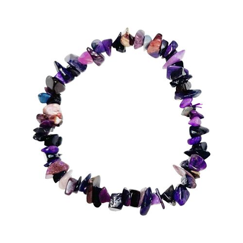 Bracelet Sugilite - Baroque 19cm