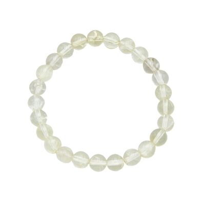 Lemon Topaz bracelet - 8mm ball stones - 18 - SF