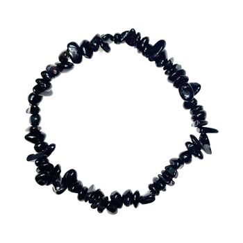 Bracelet Tourmaline noire - Baroque 19cm 2