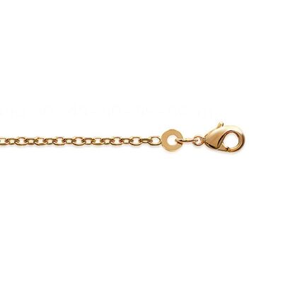 Gold plated chain 750 - 40cm