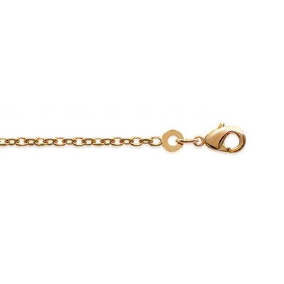 Gold plated chain 750 - 60 cmcm