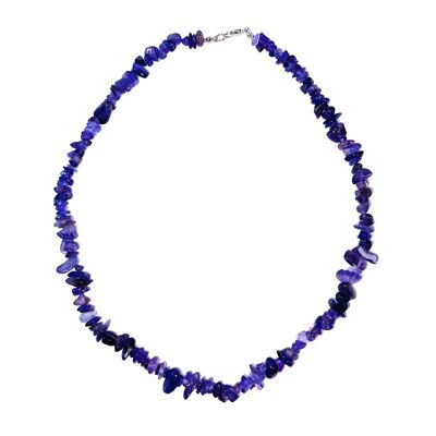 Amethyst necklace - Baroque - 60 cm