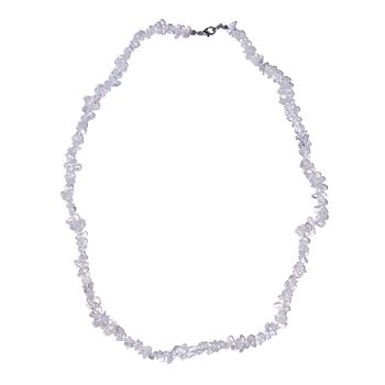 Collier Cristal de roche - Baroque - 90 cm 1