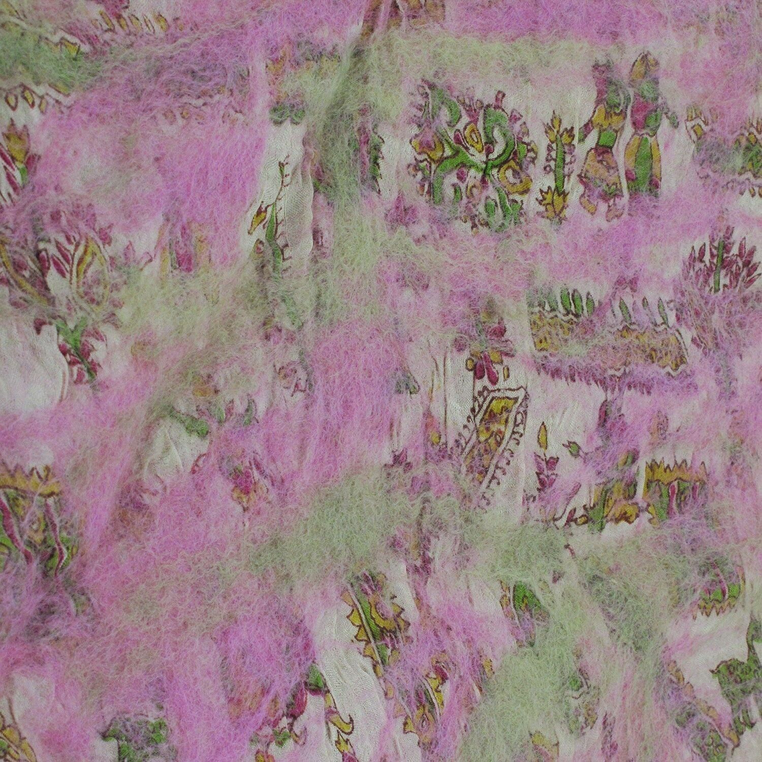 Pañuelos de seda de fieltro Yamala - Blush Pink