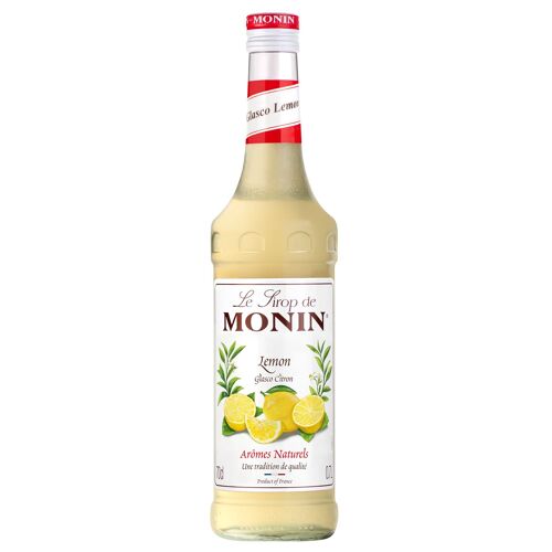 Sirop de Glasco Citron MONIN pour cocktails ou limonades - Arômes naturels - 70cl