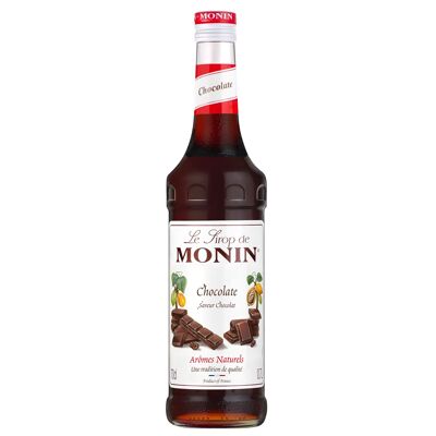 MONIN Chocolate Flavor Syrup for hot drinks - Natural flavors - 70cl