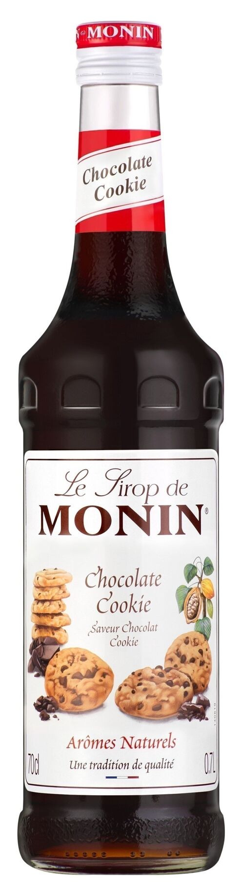 Sirop Saveur Chocolat Cookie MONIN pour aromatiser vos desserts de la fête des mères - Arômes naturels - 70cl