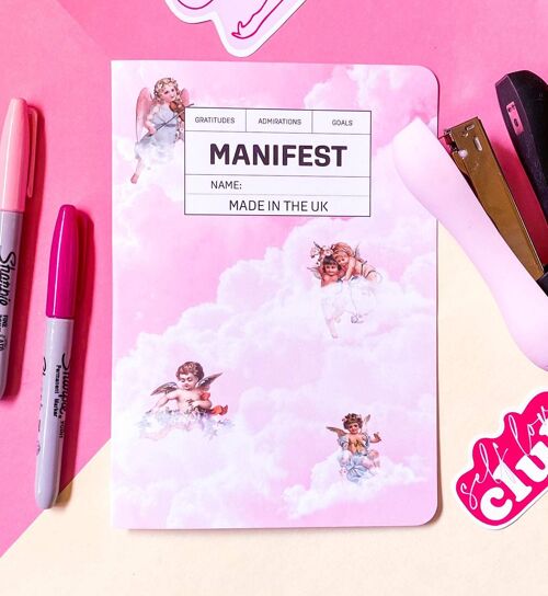 Baby Cherubs Manifesting Journal