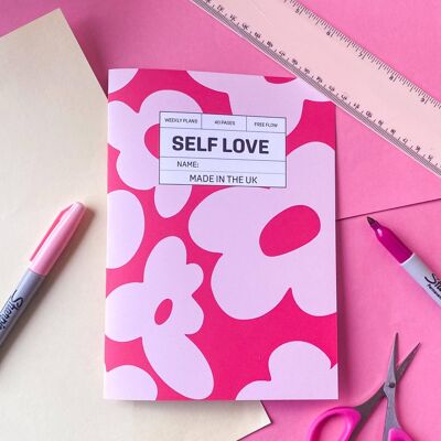 Journal d'amour de soi fleur