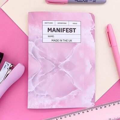 Rose Quartz Manifesting Journal