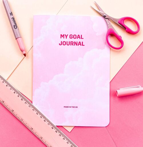 Pink Clouds Goal Journal