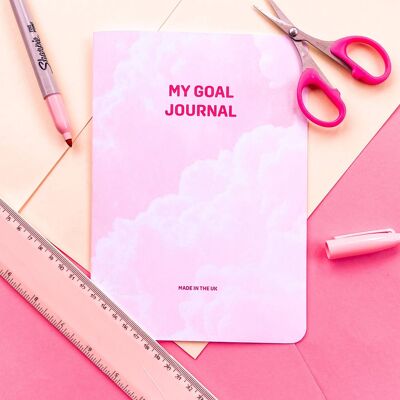 Pink Clouds Goal Journal