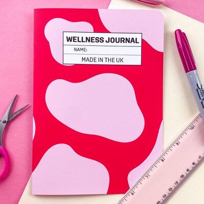 Gedanken- und Wellness-Journal mit Blobs