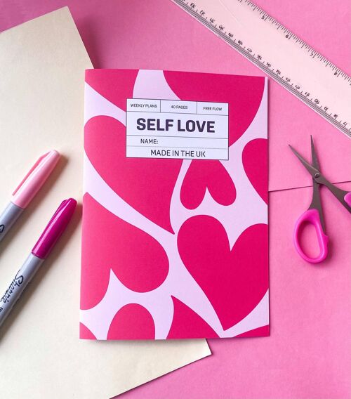 Love Heart Self Love Journal