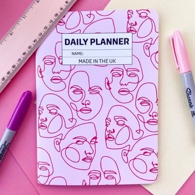 Daily Planner With Faces