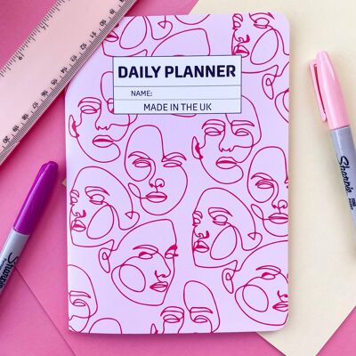 Daily Planner With Faces