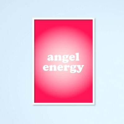 Angel Energy Print A4