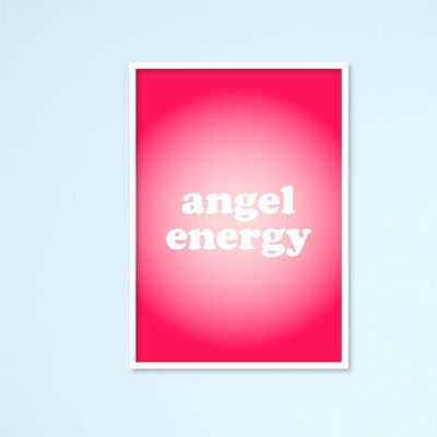 Angel Energy Print A5