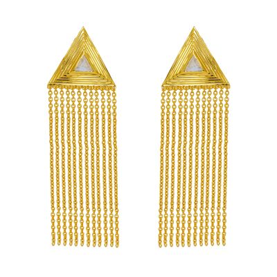 Fringed Opera Earrings