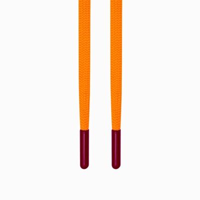 Our Orange/Burgundy laces