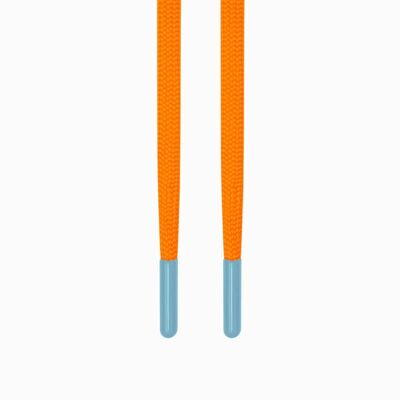 Nuestros cordones Naranja/Azul Claro