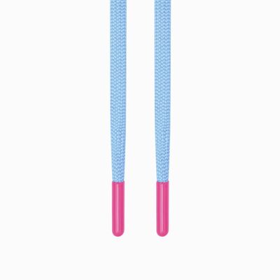 Our light blue/pink laces