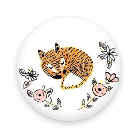 pequeña insignia de zorro