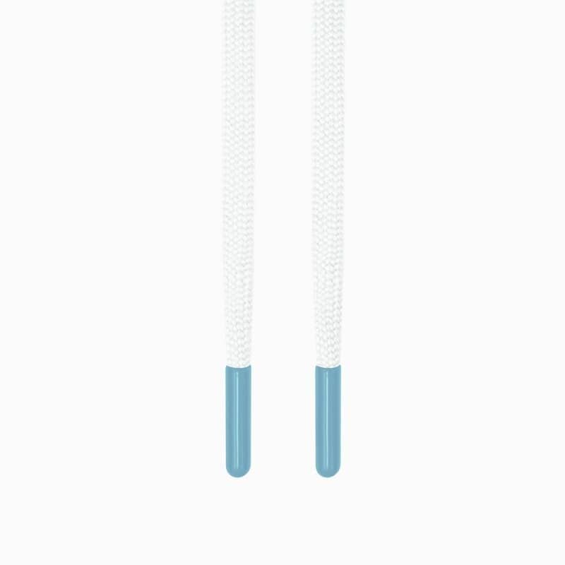 Unsere weiß/hellblauen Schnürsenkel