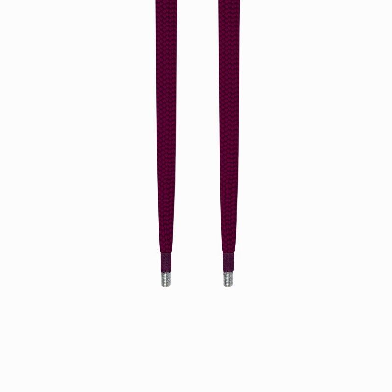 Unsere Schnürsenkel ohne Bordeaux-Spitzen
