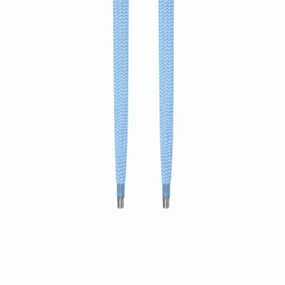 Our shoelaces without tips Light blue