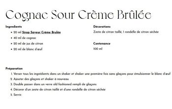 Sirop Saveur Crème Brulée MONIN pour cocktails, chantilly ou boissons chaudes - Arômes naturels - 70cl 2