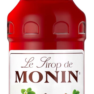 MONIN Sweet Strawberry Syrup - Natural flavors - 70cl
