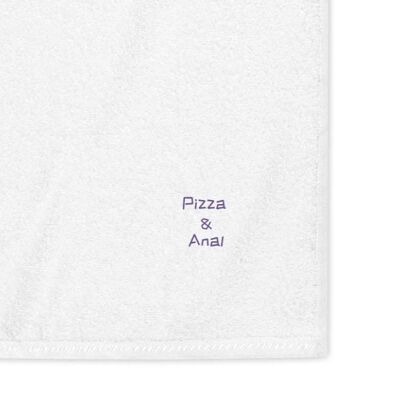 Pizza and Anal hand towel
