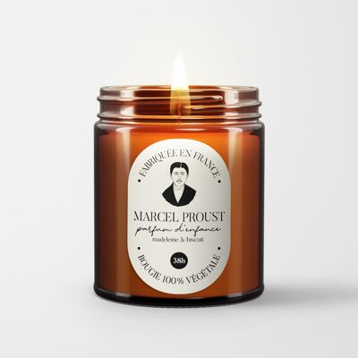 MARCEL PROUST VEGETABLE CANDLE IN AN APOTHECARY POT