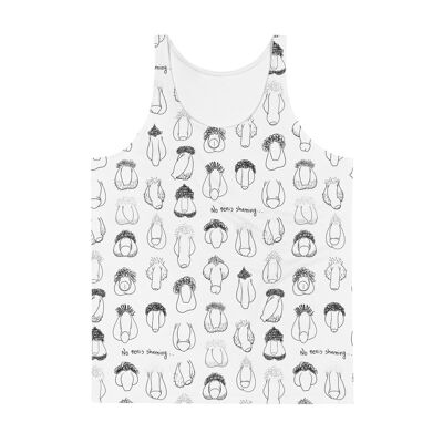 No penis shaming Unisex Tank Top