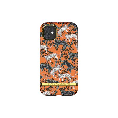 Orange Leopard iPhone 11