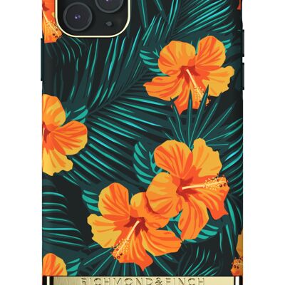 Orange Hibiscus iPhone 11 Pro Max